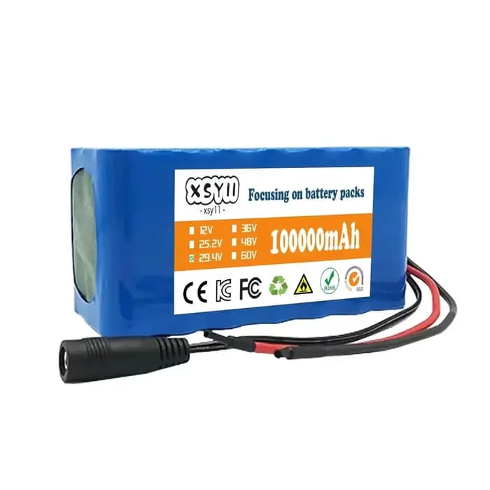 24V 100000 Batterie au Lithium mAh 7S3P 18650 24V pour fauteuil roulant