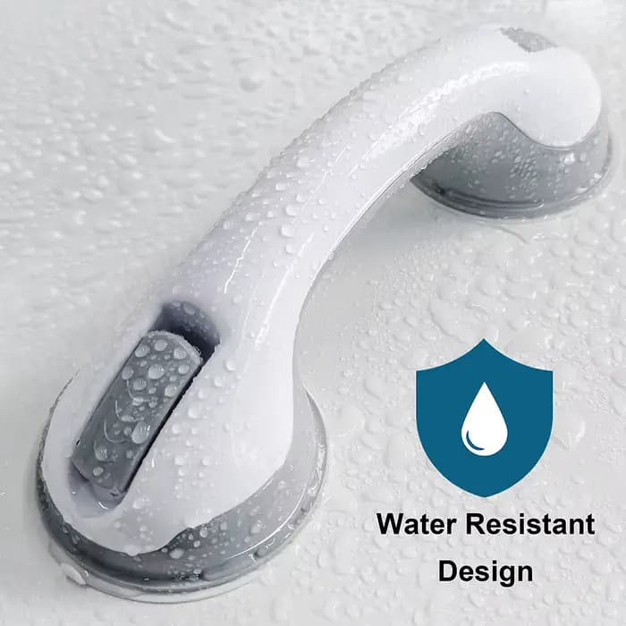 Barres d'appui pour douche (lot de 1 ou 2) – Main courante de sécurité pour salle de bain et toilettes