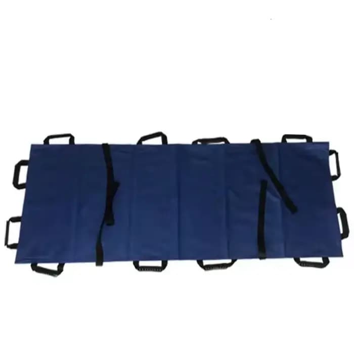 Patient personnes âgées transfert feuille mobile ceinture soins infirmiers posté au lit positionnement ascenseur
