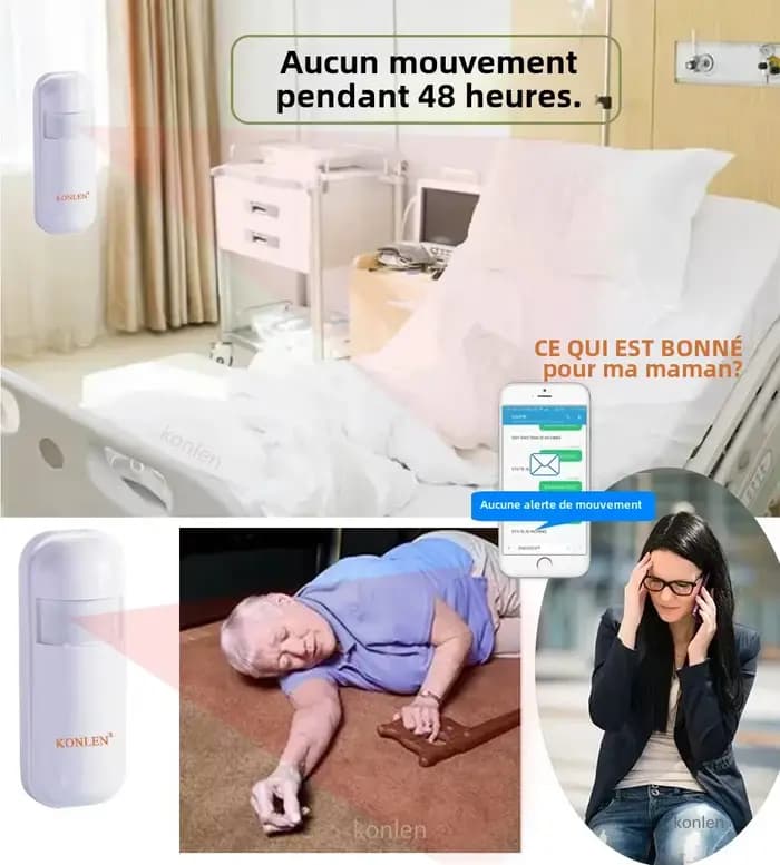Téléphone à bouton-poussoir SIM 4G