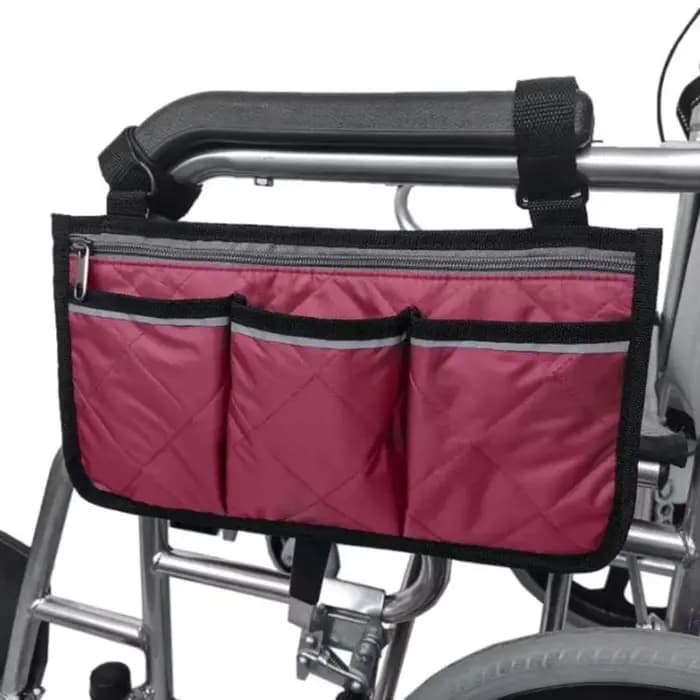 Nouveau sac de rangement latéral pour accoudoir de fauteuil roulant