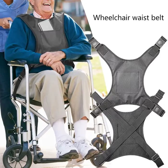 Ceinture de dossier de Style gilet pour fauteuil roulant