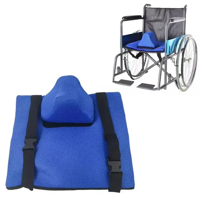 Coussin pour fauteuil roulant avec sangles réglables