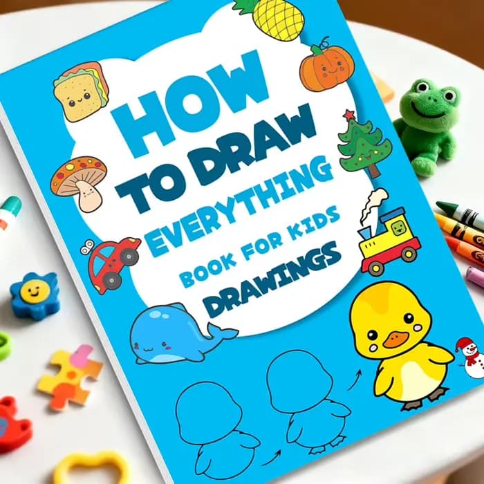Livre sur comment dessiner tout-en-un pour les enfants - Tutoriel de dessin étape par étape avec plus de 300 illustrations, apprenez à esquisser
