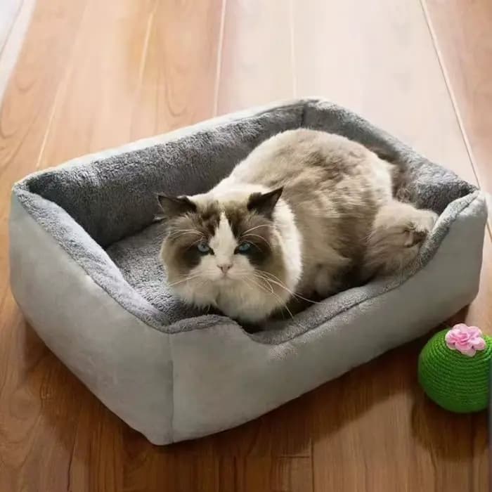 Coussin de couchage confortable pour chat, surface de sommeil douillette et chaude, texture douce, tapis de couchage pour animaux de compagnie, chats et chatons