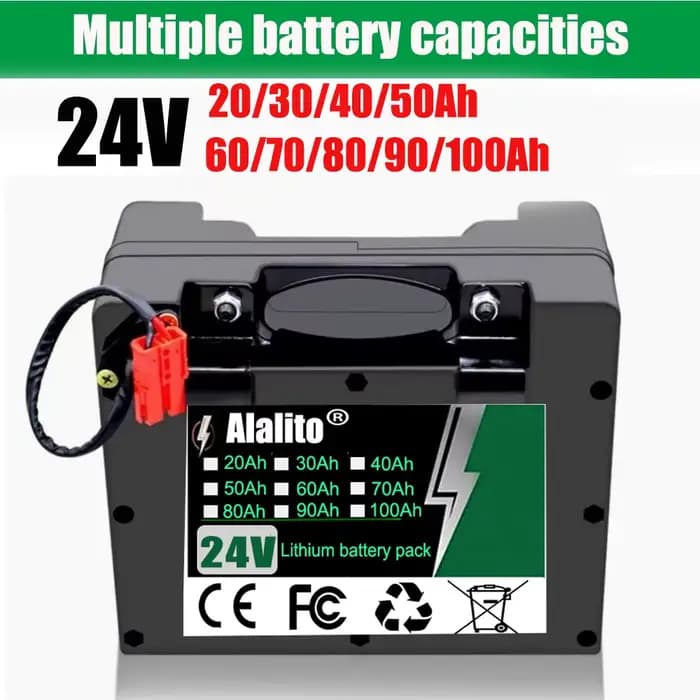 Batterie spéciale 24V pour fauteuil roulant électrique 20Ah-100Ah