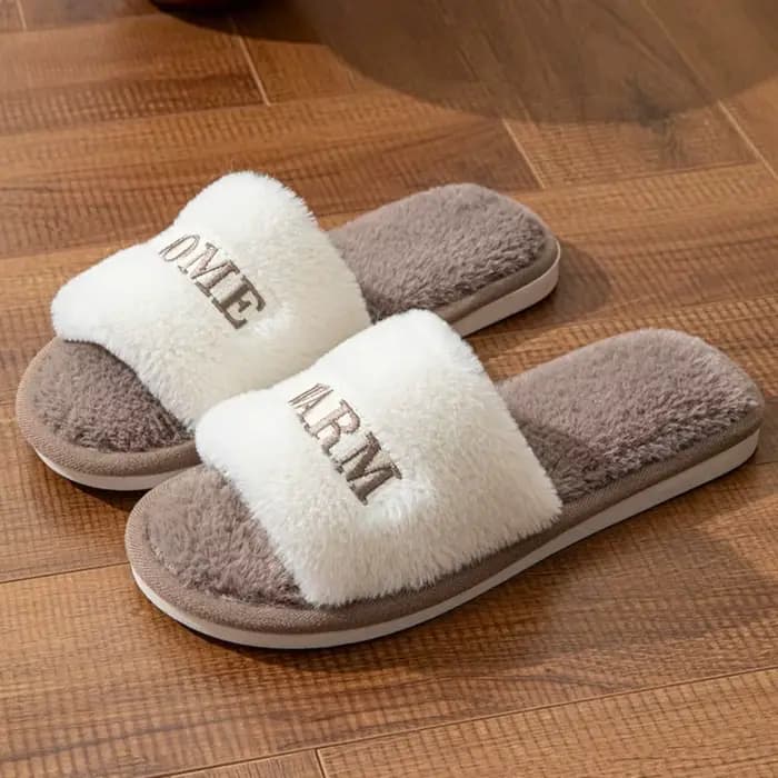 Pantoufles moelleuses confortables