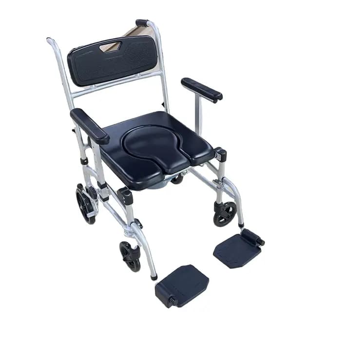 OEM économique de fauteuil roulant manuel pliant en gros pour les personnes âgées