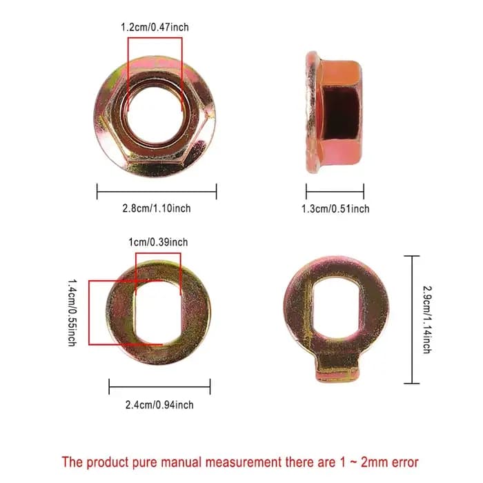 Rondelle de vis de moteur de scooter pour Kukirin G2-Max/Master/G3-Pro/G4 Max, joint en acier inoxydable, accessoire de remplacement