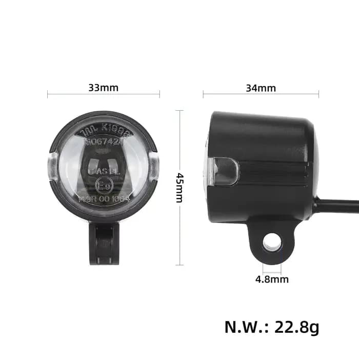 Phare LED d'origine Elite pour trottinette électrique Xiaomi Elite