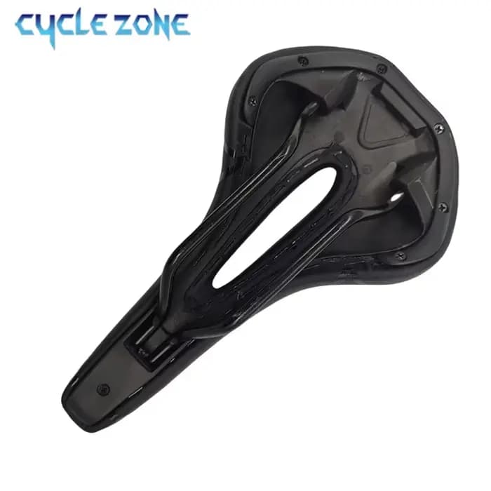 Selle de vélo ultralégère vtt vélo de route coussin de siège confortable en cuir PU respirant selle de vélo creuse accessoires de cyclisme