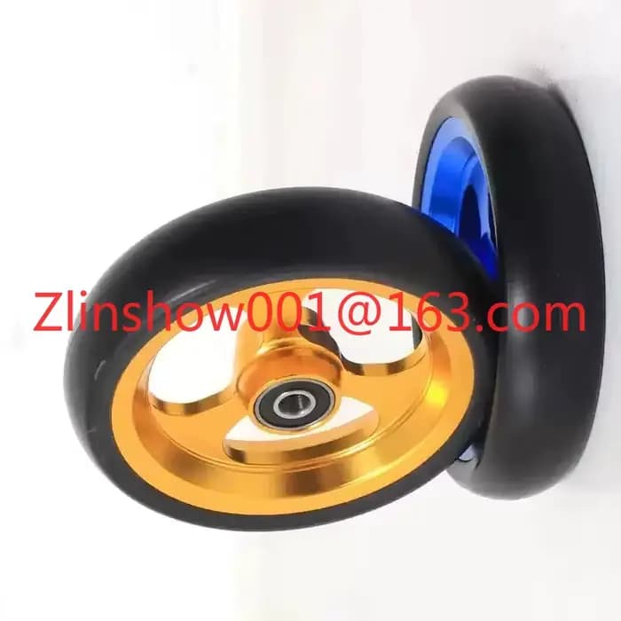 Roues avant de fauteuil roulant de 5 pouces de 120mm de diamètre