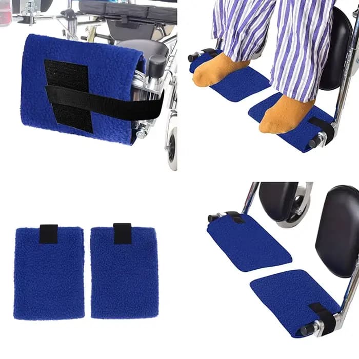 Coussinets de Protection pour repose-pieds pour fauteuil roulant