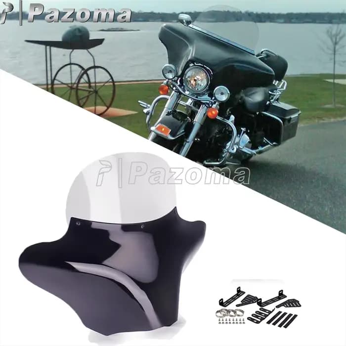 Batwing – carénage intérieur et extérieur de moto, déflecteur de capot pour Yamaha Dragstar v-star Kawasaki Vulcan Honda VTX Shadow Suzuki