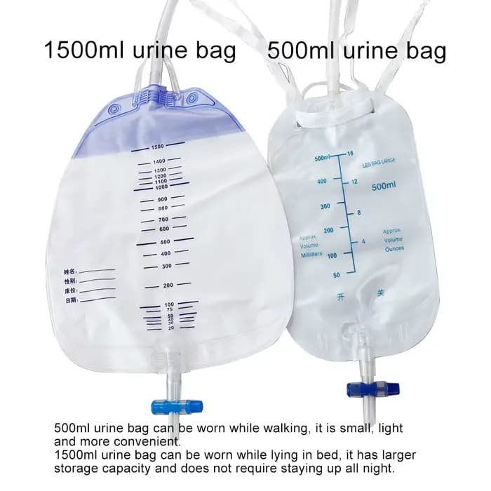 Collecteur d'urine en Silicone réutilisable pour hommes âgés