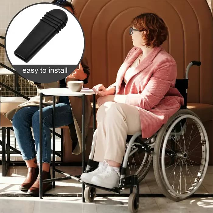 Couvercles de poignée de frein pour fauteuil roulant