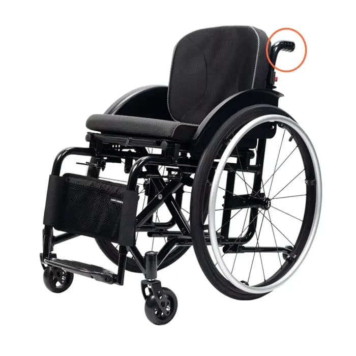 SilvertCreer-Main de Poussée pour Fauteuils Roulants de dehors