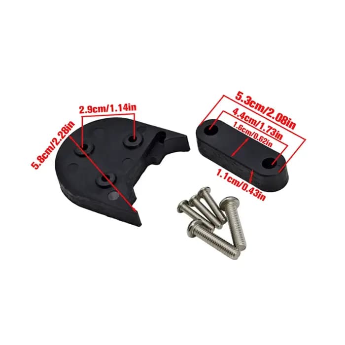 Entretoise de garde-boue et entretoise de béquille pour roue de 10 pouces de trottinette électrique Xiaomi M365 Pro Mi Electric Scooter Pro 2