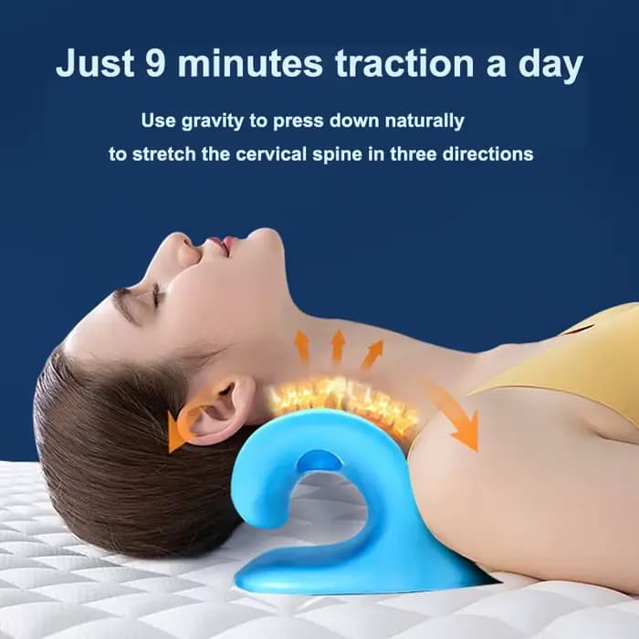 Dispositif de traction cervicale chiropratique avancé pour la relaxation du cou et des épaules