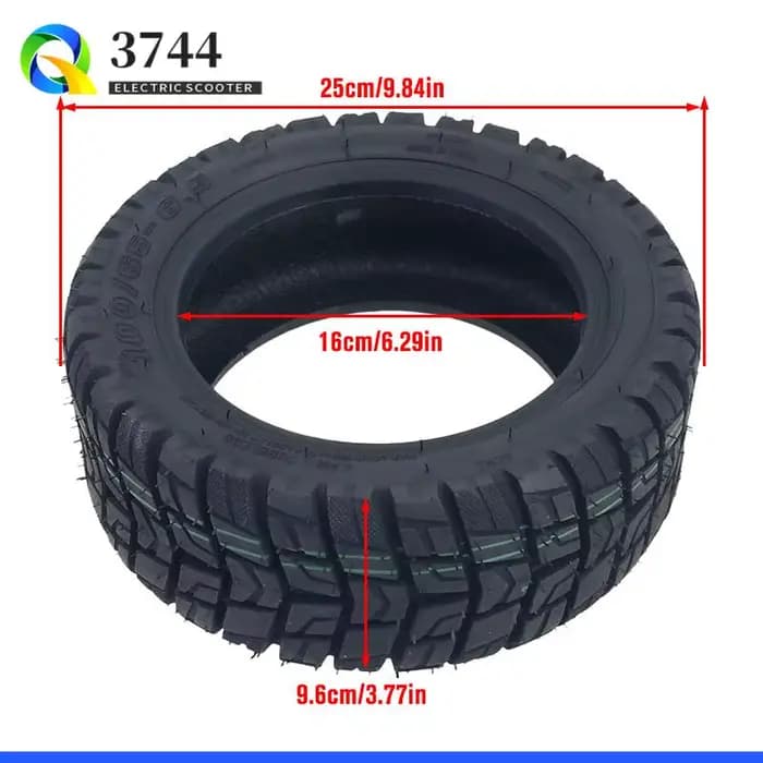 Nouveau pneu électrique pratique 100/65-6.5 pour trottinette