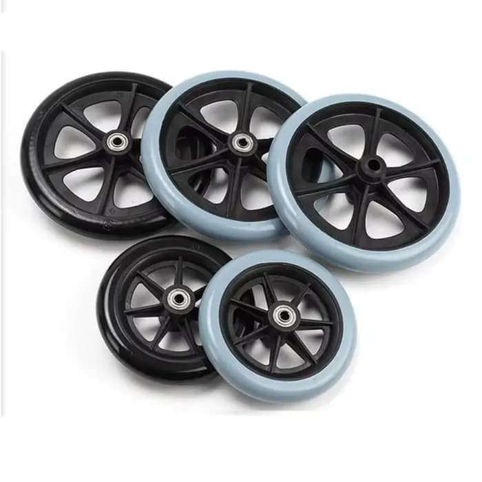 M4YD – roues roulantes avant robustes de 6/8 pouces