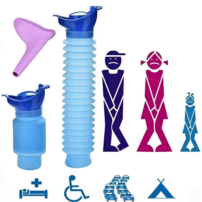 Urinoir portable doux pour adultes