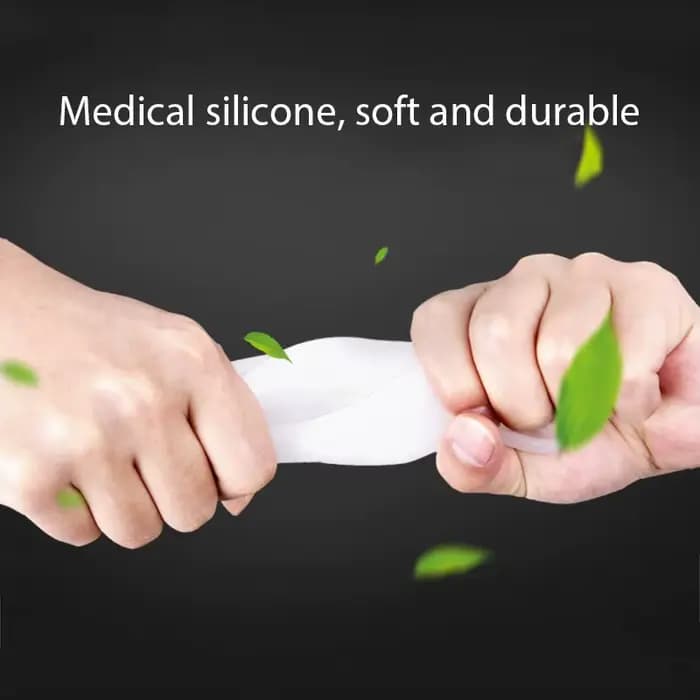 Collecteur d'urine hypoallergénique médical Silicone adultes urinoir avec sacs de cathéter