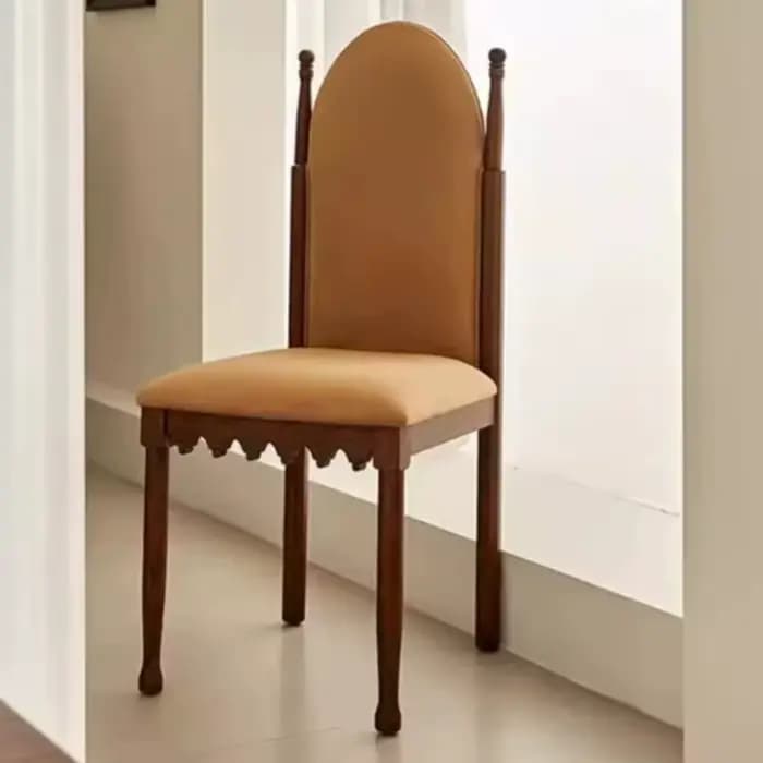 Chaise de salle à manger individuelle de luxe relaxante pour adultes, style accent, pour salle d'attente, cuisine, salon, mobilier de maison minimaliste et élégant