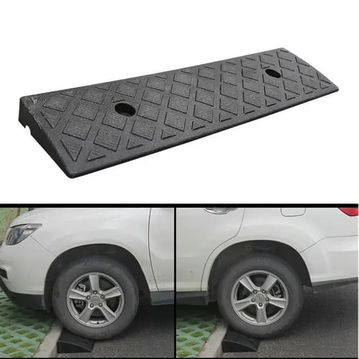 Rampe de trottoir en plastique antidérapante de 30 mm de hauteur