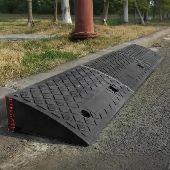Rampe de seuil portable durable de 3 à 10 cm de hauteur