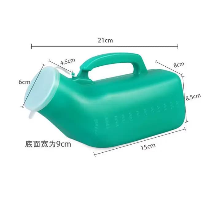 Urinoir Portable de Grande Capacité avec Couvercle pour Homme