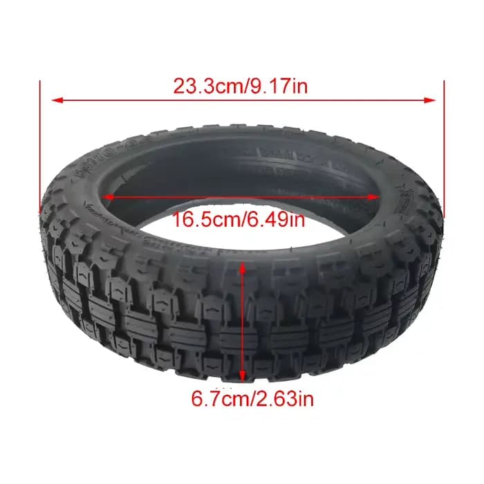 Pneu extérieur 60/70-6.5 adapté aux scooters électriques