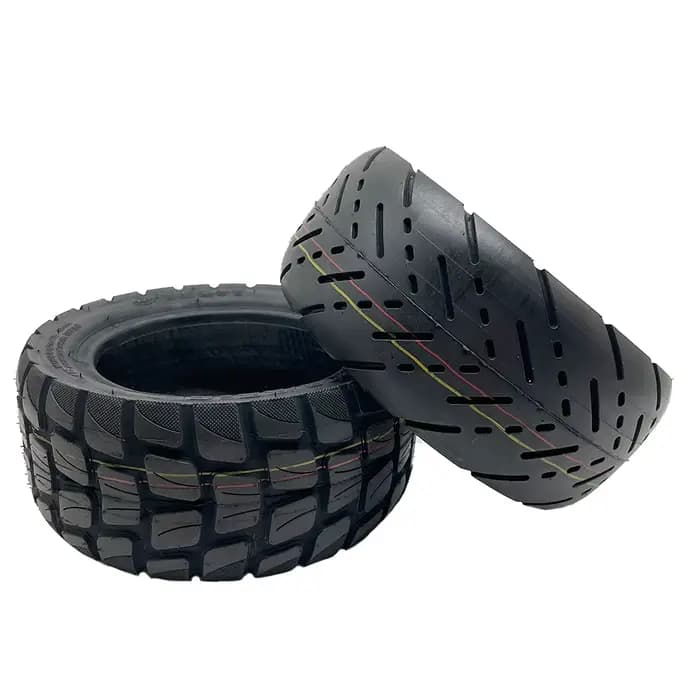 90/55-6 pneus avec soupapes Convient pour scooter électrique 10 pouces 80/60-6 Upgrade