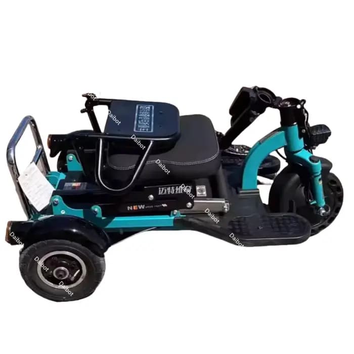 Scooter électrique pliant à 3 roues 300W