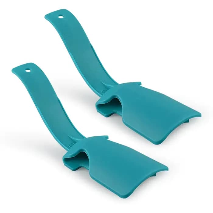 2 pièces d'aides à la chaussure, couverts à chaussures en plastique, pour faciliter le calage des chaussures, pour personnes âgées et handicapées, compatibles avec toutes les chaussures