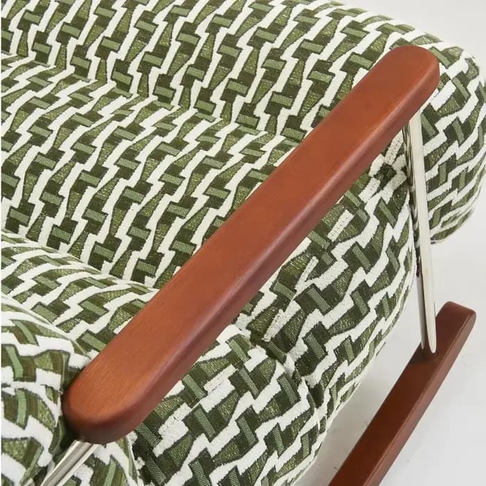 Fauteuils inclinables individuels de qualité supérieure pour salon, design esthétique, style Art français, mobilier de maison Fotel Bujany, pour balcons spacieux