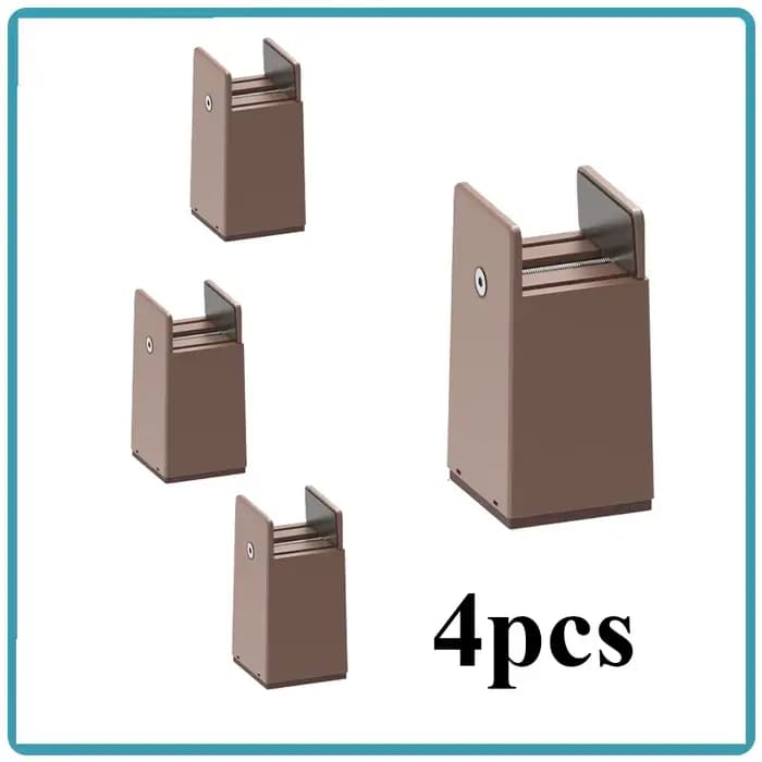 Repose-pieds réglables en hauteur pour tables et chaises, meubles avec repose-pieds réglables en hauteur, armoires avec repose-pieds