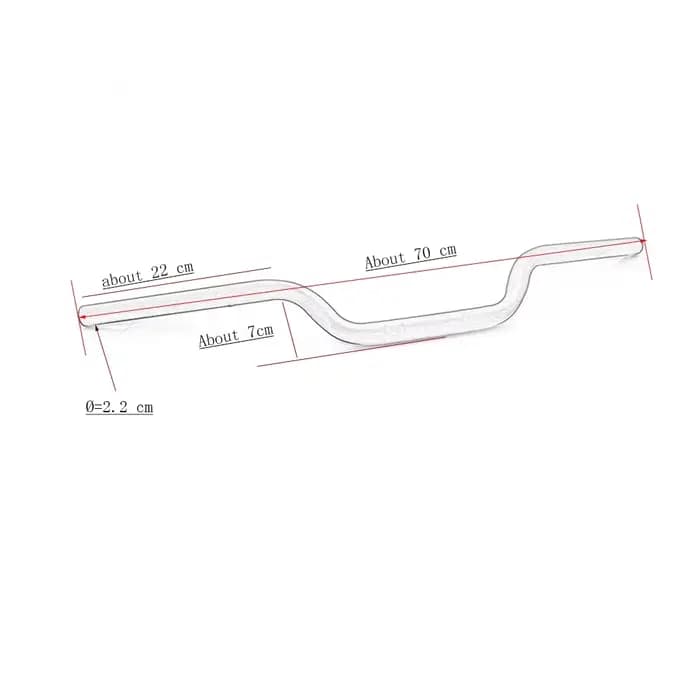 Guidon haut universel pour Scooter