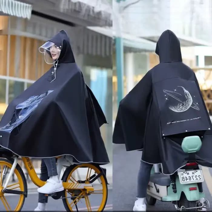 Long imperméable pour scooter électrique et vélo