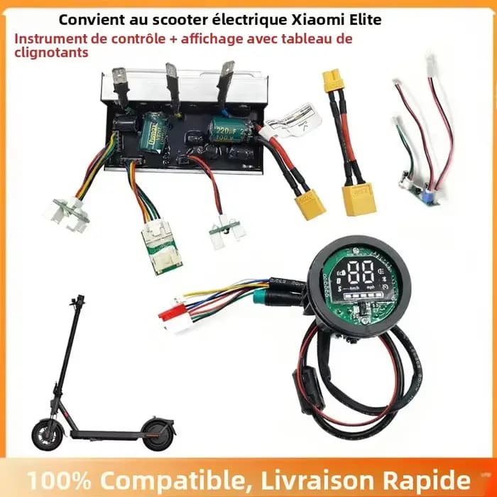 Kit de contrôleur de trottinette électrique amélioré 55 km/h pour Xiaomi Elite - Déverrouillage de la vitesse