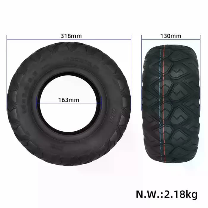 Pneu tout-terrain Ulip 14 pouces 14*5.0-6.5 130/70-6.5 pour trottinette électrique