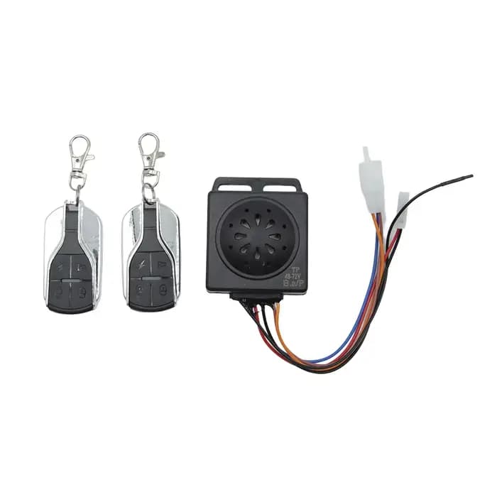 Trottinette électrique 48V-72V Démarrage à une touche Dispositif antivol Verrouillage à distance pour Citycoco Accessoires modifiés Pièces
