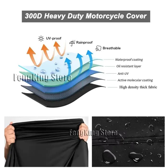 Juste de moto étanche pour scooter, protection UV extérieure, housse de pluie pour YAMAHA T-Max 500 TMAX 500 TMax 530 SX DX 560 TECH MAX