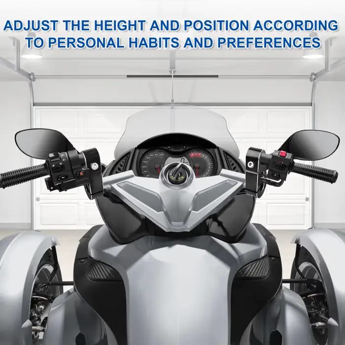Rehausseurs de guidon Pullback pour Can Am Spyder RS RS-S GS 2008 2009 2010 2011 2012 Poignée en aluminium Riser Moto Accessoire