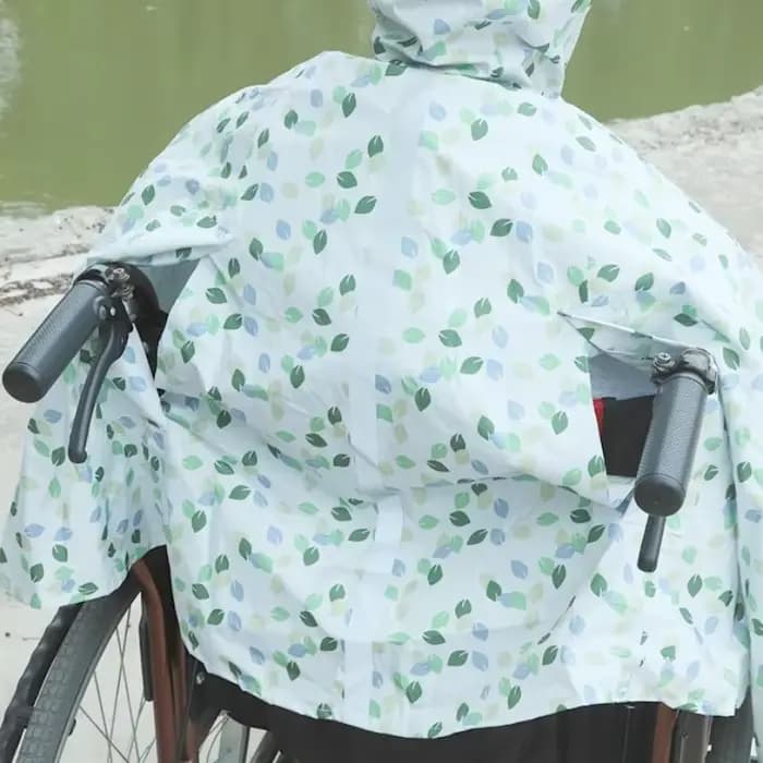 Accessoires imperméables pour fauteuil roulant portable pour personnes âgées