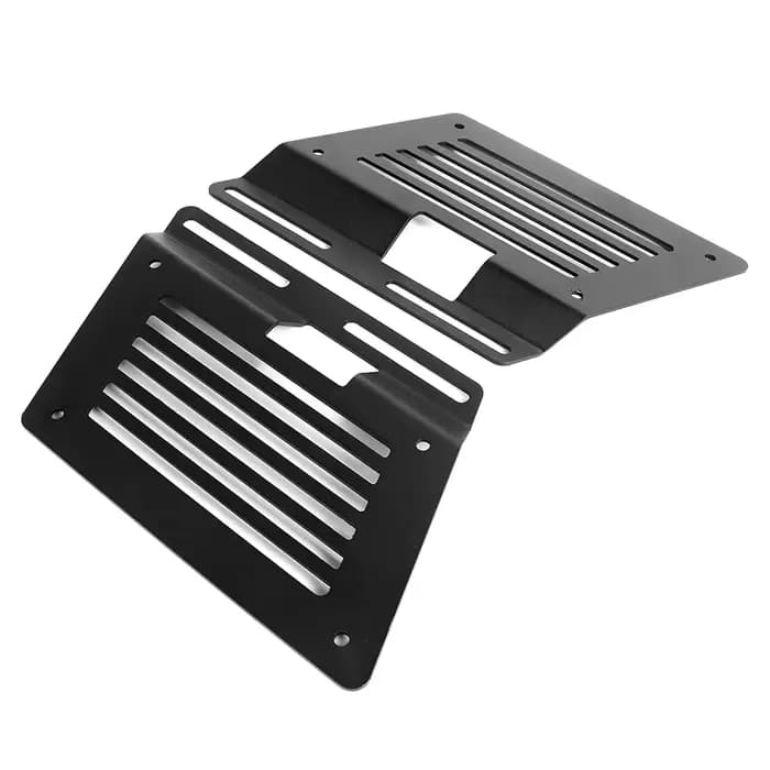 Sacs de selle de moto noirs, barre de Support de montage, supports de sac latéral en métal pour Kawasaki Honda Yamaha Suzuki Harley