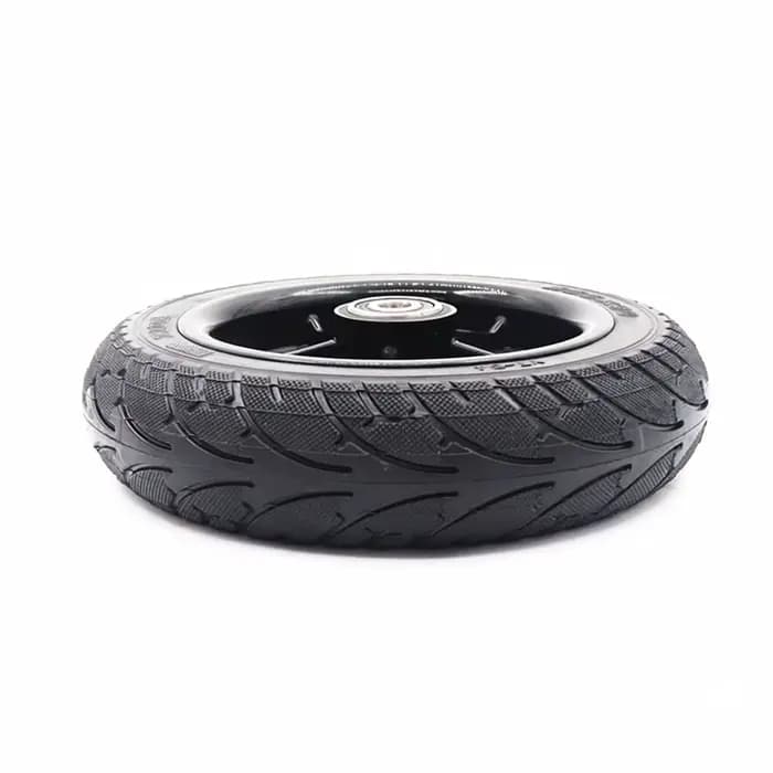 Roues de scooter de 8 pouces, roues solides 200x50, 12mm avec jantes, adaptées au remplacement des roues solides de scooter électrique