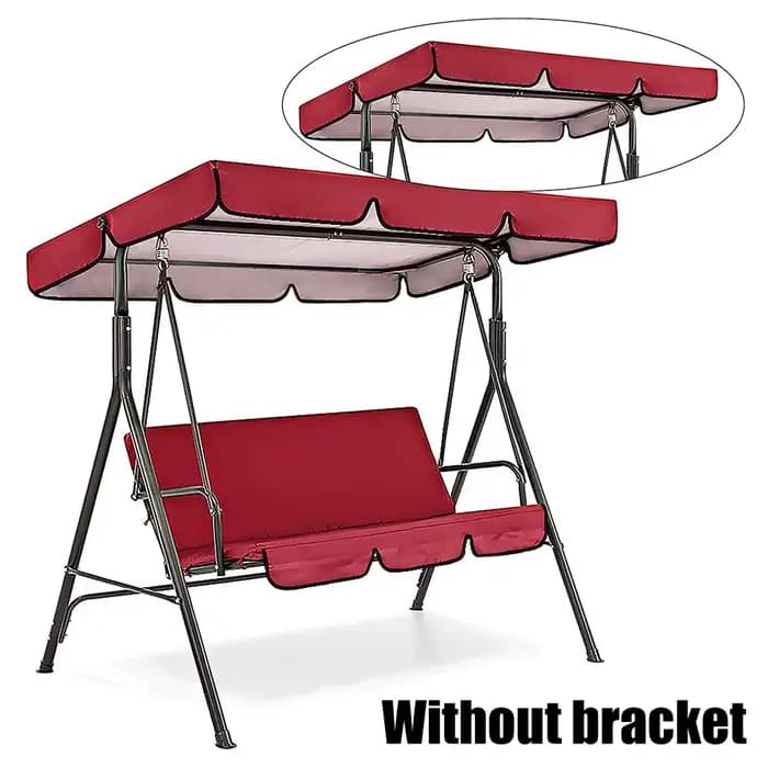 Housse de protection pour balançoire de jardin, auvent pour balançoire extérieure, accessoire pour configuration de patio