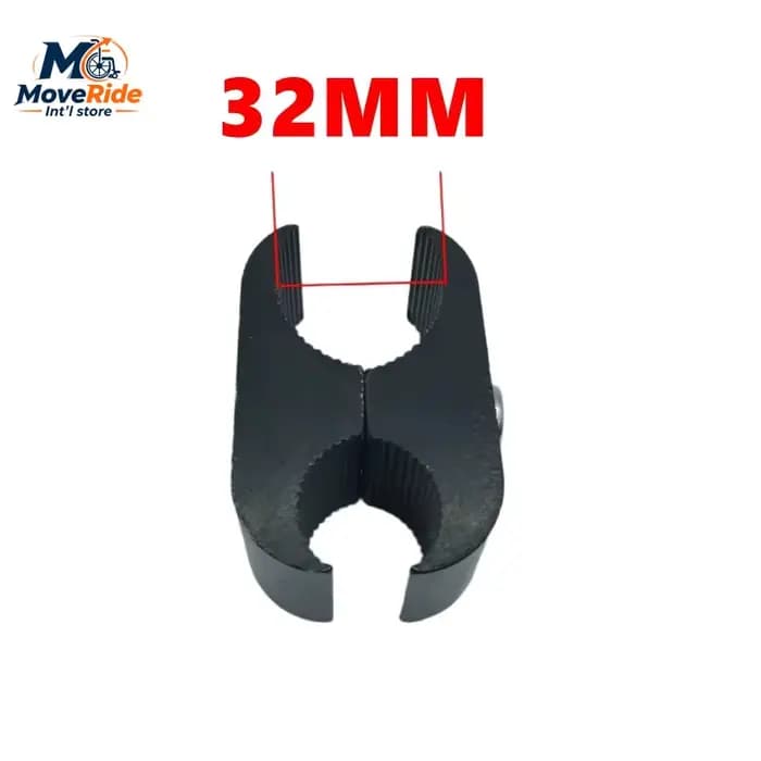 Une paire de supports de tuyaux en alliage d'aluminium pour fauteuil roulant de sport