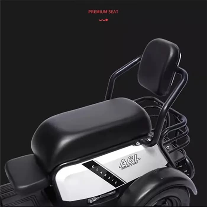Tricycle électrique à trois places pour Parent et enfant